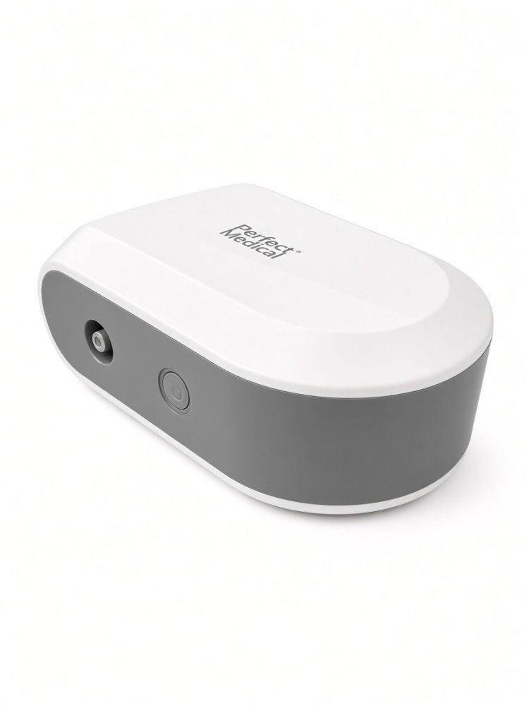 PERFECT MEDICAL Nebulizator cu compresor PM-55 portabil cu acumulator reincarcabil 2500 mAh USB Type-C