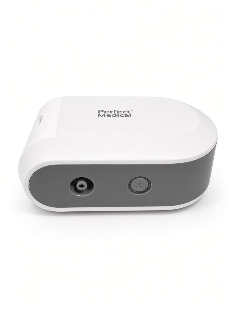 PERFECT MEDICAL Nebulizator cu compresor PM-55 portabil cu acumulator reincarcabil 2500 mAh USB Type-C