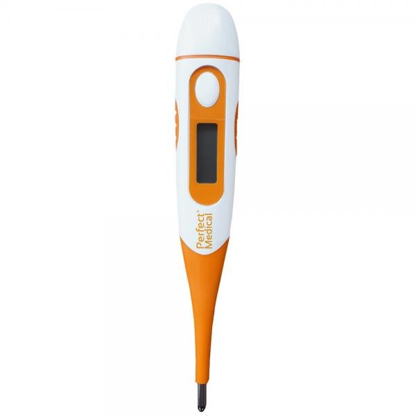 PERFECT MEDICAL Termometru digital cu cap flexibil portocaliu