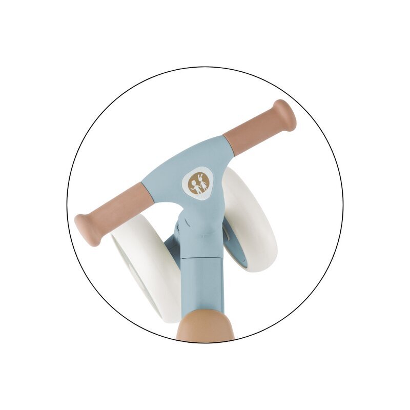 Petite&Mars Bicicletatricicleta pentru copii PetiteMars Bingo Albastru 3 in 1 multifunctionala cu pedale detasabile ghidon directionabil sa reglabila pe inaltime 2.3 kg greutate admisa 25 kg 12-36 luni
