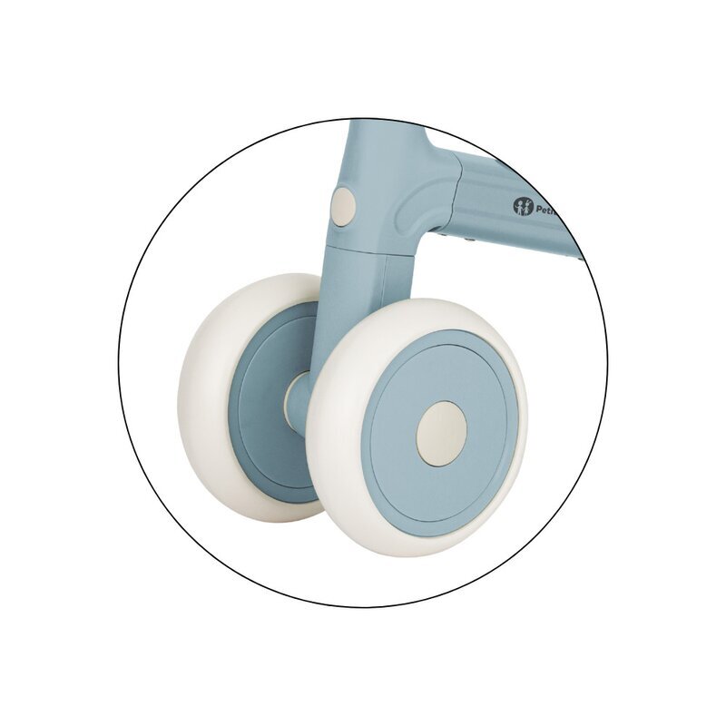 Petite&Mars Bicicletatricicleta pentru copii PetiteMars Bingo Albastru 3 in 1 multifunctionala cu pedale detasabile ghidon directionabil sa reglabila pe inaltime 2.3 kg greutate admisa 25 kg 12-36 luni