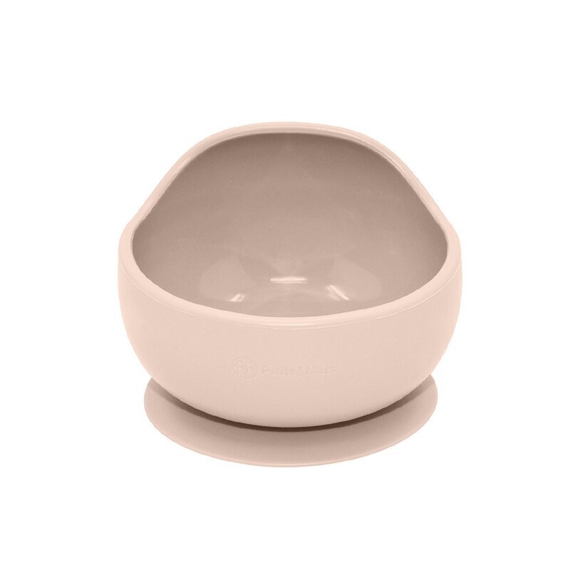 Petite&Mars Bol din silicon PetiteMars fara BPA cu ventuza TakeMatch 6 luni+ bej