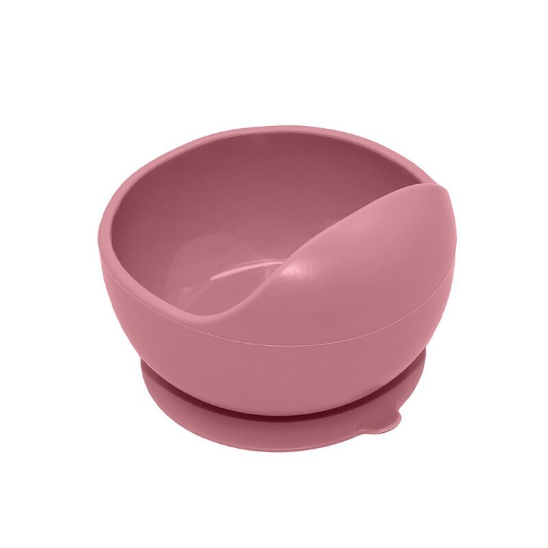 Petite&Mars Bol din silicon PetiteMars fara BPA cu ventuza TakeMatch 6 luni+ roz