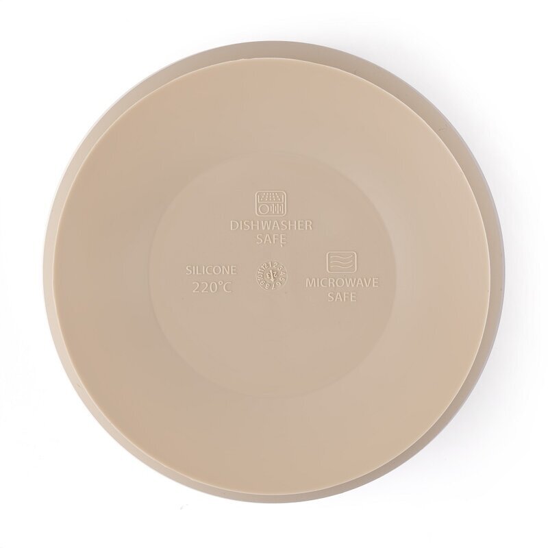 Petite&Mars Bol PetiteMars cu ventuza din silicon TakeMatch bej