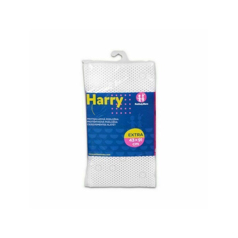 Petite&Mars Covoras de baie Harry antiderapant 91x43 cm alb PetiteMars