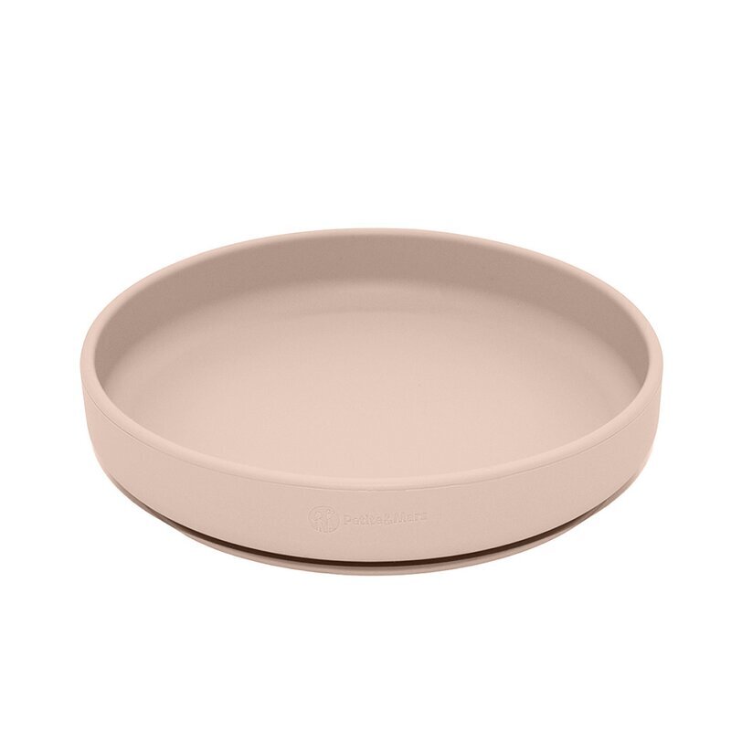 Petite&Mars Farfurie din silicon PetiteMars fara BPA cu ventuza TakeMatch 6 luni+ bej