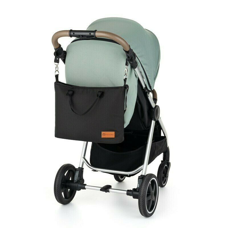Petite&Mars Geanta pentru mamici PetiteMars Impermeabila 4 compartimente Negru