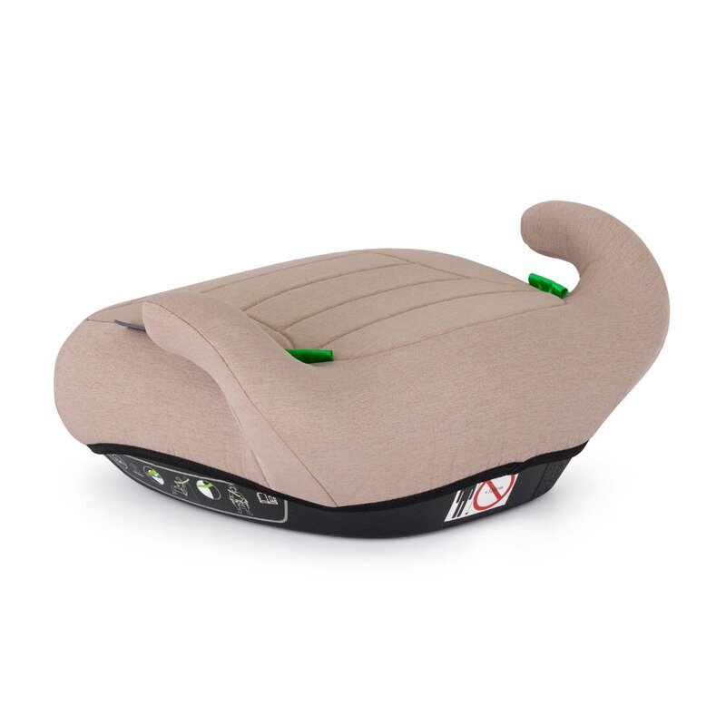 Petite&Mars Inaltator auto pentru copii PetiteMars Zuno Bej inchis i-Size 125-150 cm 22-36 kg forma ergonomica husa detasabila