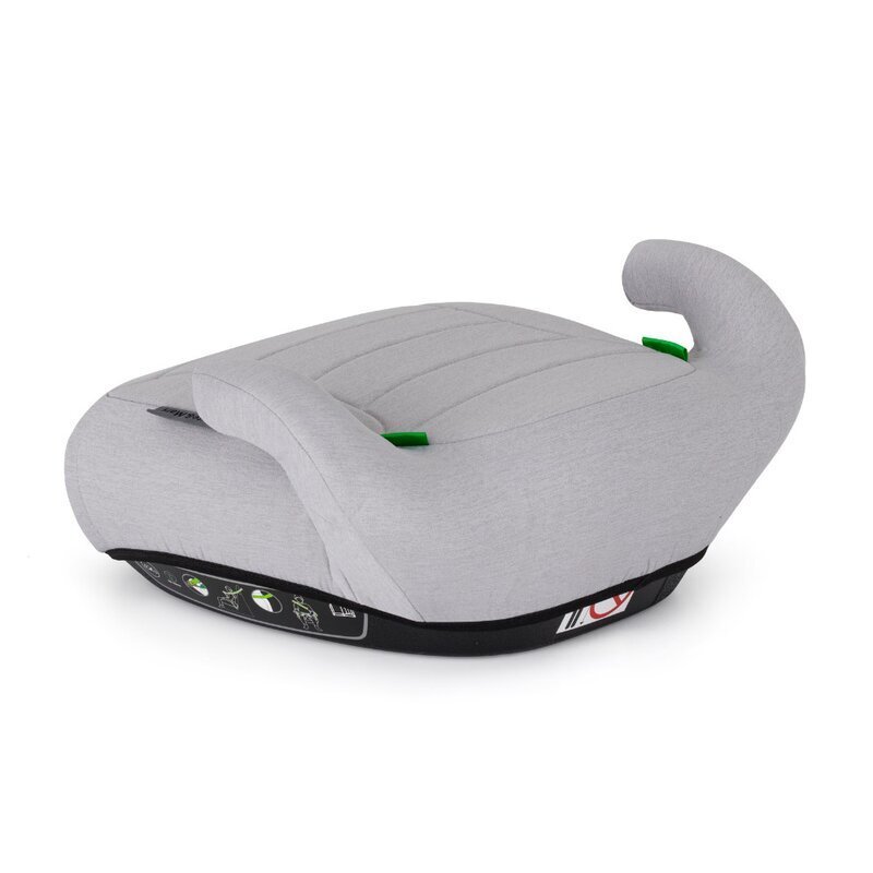 Petite&Mars Inaltator auto pentru copii PetiteMars Zuno Gri i-Size 125-150 cm 22-36 kg forma ergonomica husa detasabila