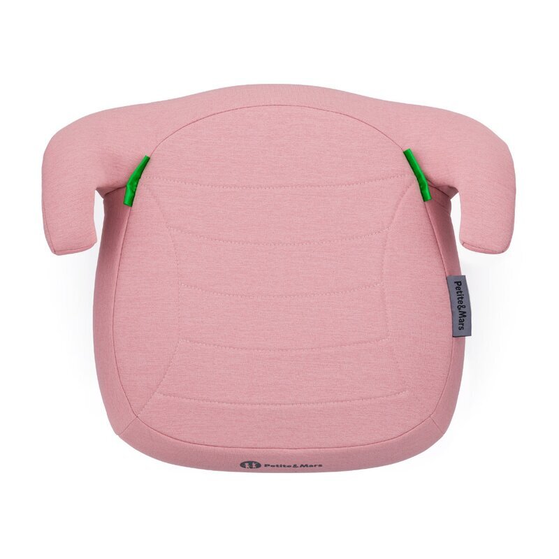 Petite&Mars Inaltator auto pentru copii PetiteMars Zuno Roz i-Size 125-150 cm 22-36 kg forma ergonomica husa detasabila