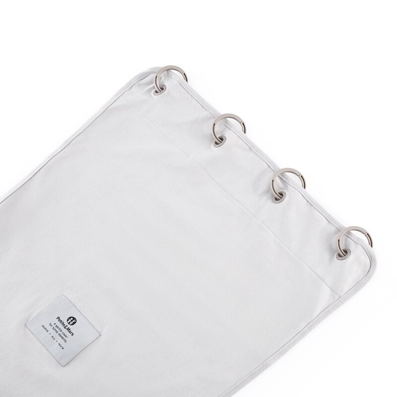 Petite&Mars Parasolar textil PetiteMars din bumbac pentru soare si vant universal protectie UV SPF40+ potrivit pentru carucioare si scaune auto 45x51 cm Champagne