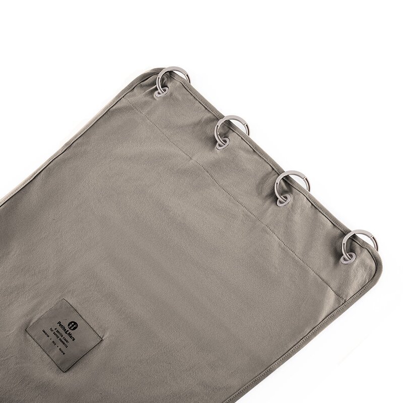 Petite&Mars Parasolar textil PetiteMars din bumbac pentru soare si vant universal protectie UV SPF40+ potrivit pentru carucioare si scaune auto 45x51 cm Mocha Mousse
