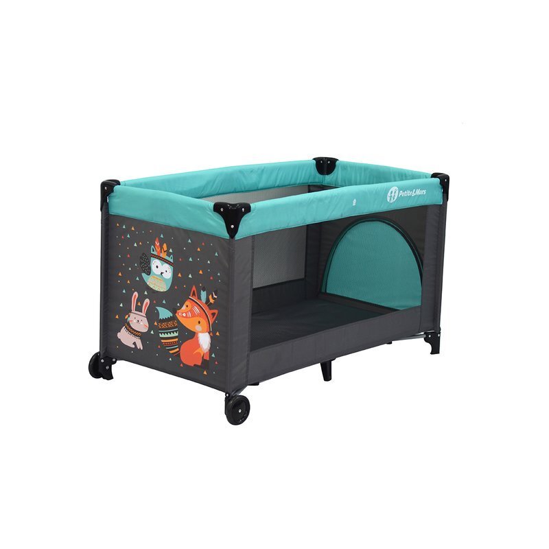 Petite&Mars Patut pliant Vulpita Turquoise