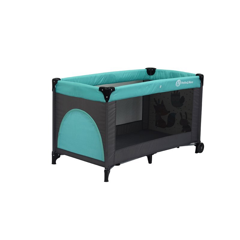Petite&Mars Patut pliant Vulpita Turquoise