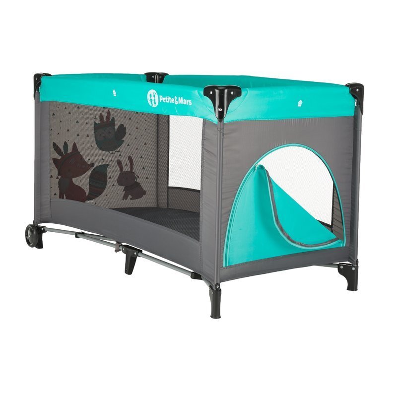 Petite&Mars Patut pliant Vulpita Turquoise