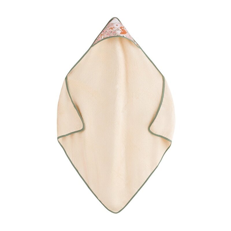 Petite&Mars Prosop cu gluga PetiteMars Loulou hipoalergenic 100 x 100 cm bej