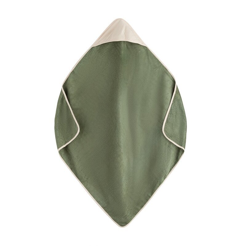 Petite&Mars Prosop cu gluga PetiteMars Loulou hipoalergenic 100x100 cm Verde Botanic
