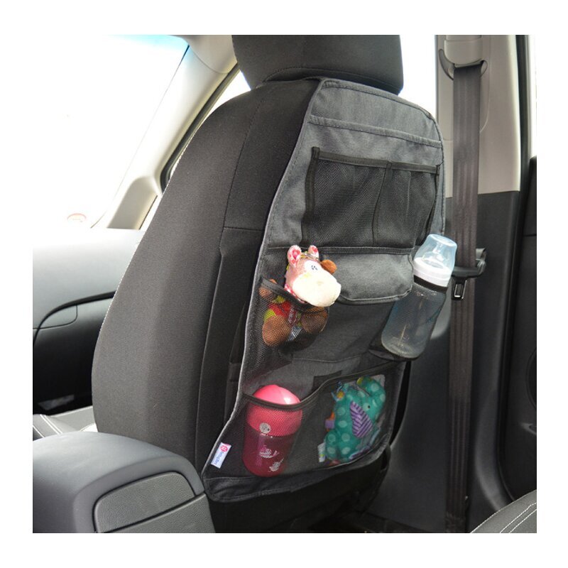 Petite&Mars Protectie bancheta auto 38.5x58 cm Order Gri-Negru PetiteMars