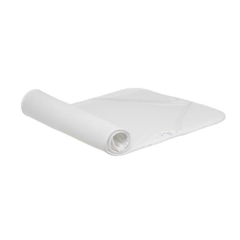 Petite&Mars Protectie impermeabila cu trei straturi pentru saltea 120x60 cm alb