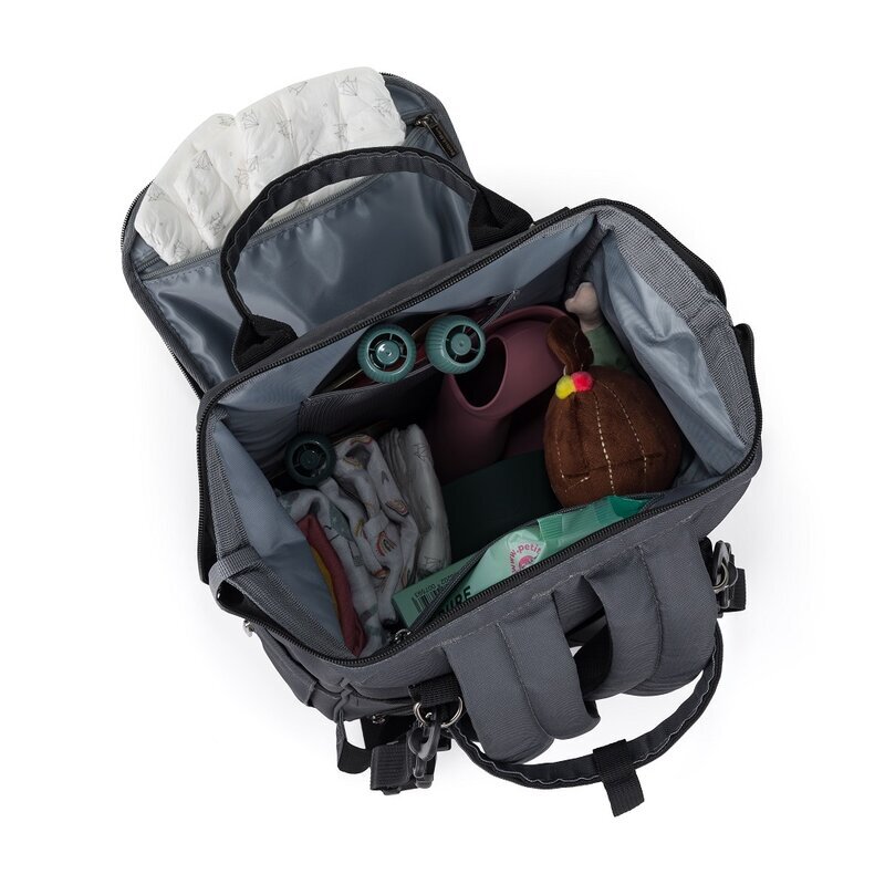 Petite&Mars Rucsac pentru mamici PetiteMars Jack Ultimate Grey