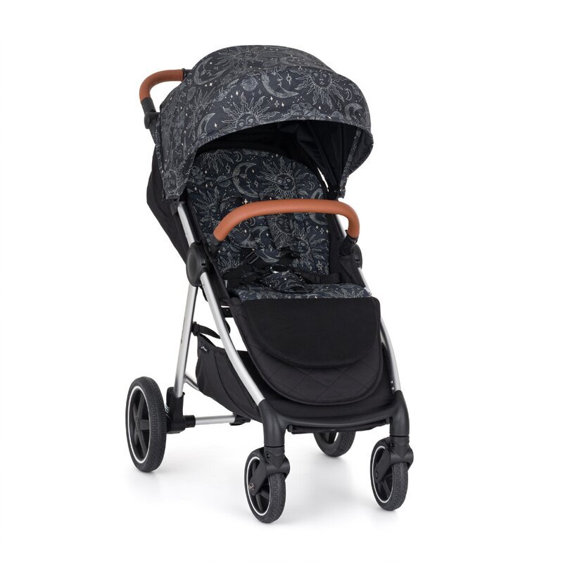 Petite&Mars Salteluta pentru carucior PetiteMars Foamy Gri inchis reversibila cu doua fete din spuma universala 86x42 cm