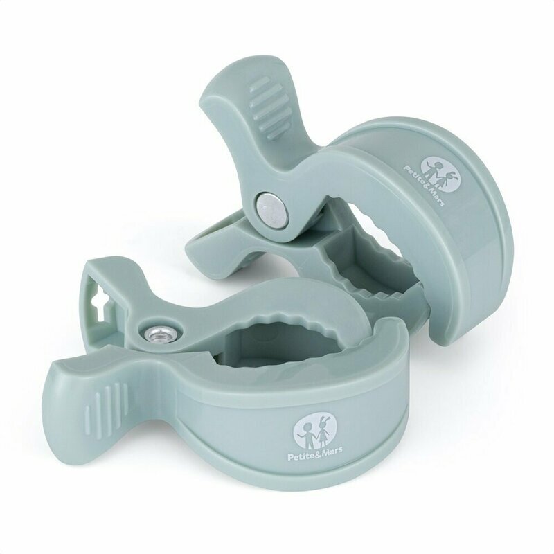 Petite&Mars Set 2 clesti multifunctionali pentru carucior PetiteMars Turcoaz