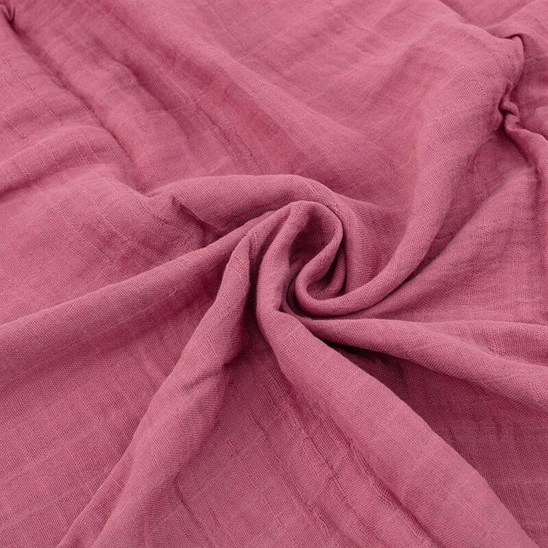 Petite&Mars Set 2 scutece PetiteMars Pink Meadow Misty din muselina de bambus hipoalergenice 120x120 cm