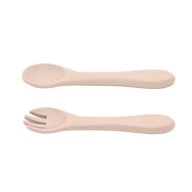 Petite&Mars Set tacamuri din silicon PetiteMars fara BPA TakeMatch 6 luni+ bej