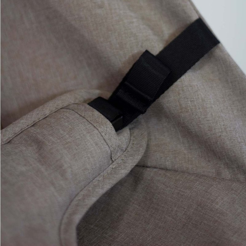 Petite&Mars Sezlong balansoar PetiteMars Calmy cu centura in 3 puncte negru