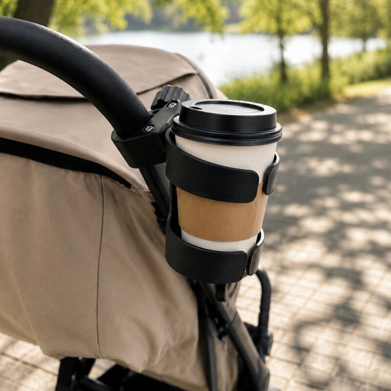 Petite&Mars Suport multifunctional pentru carucior Petite Mars negru
