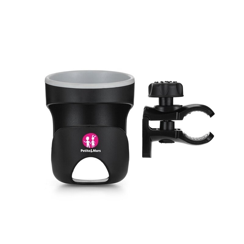 Petite&Mars Suport universal pentru caruciorbicicleta PetiteMars Handy Negru