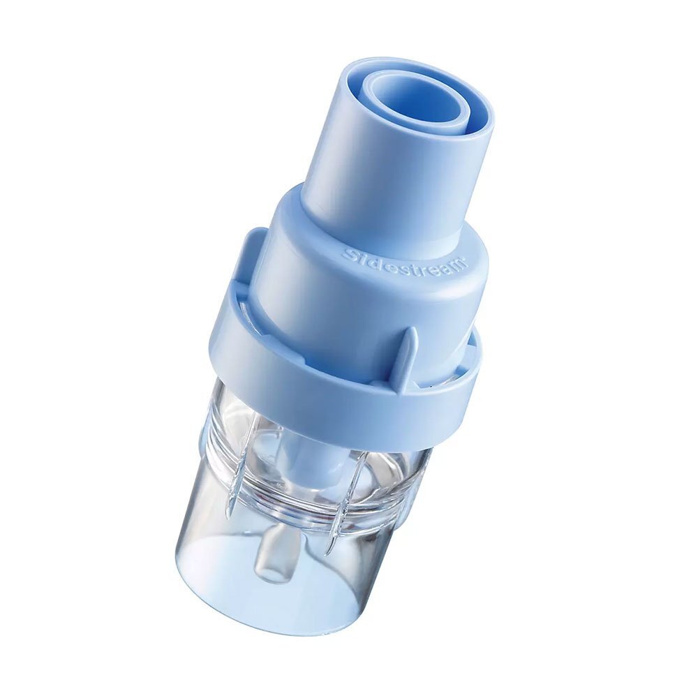 Philips Pahar de nebulizare Respironics cu tehnologie Sidestream reutilizabil 1201 transparentalbastru
