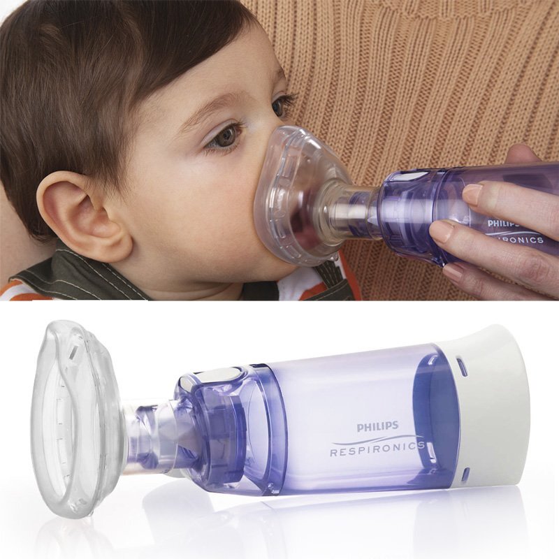 Philips Respironics Camera de inhalare Optichamber Diamond cu masca 0-18 luni