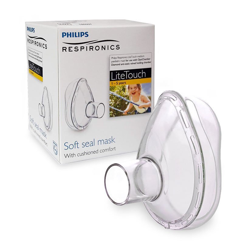 Philips Respironics Masca medie LiteTouch 1-5 ani pentru Optichamber
