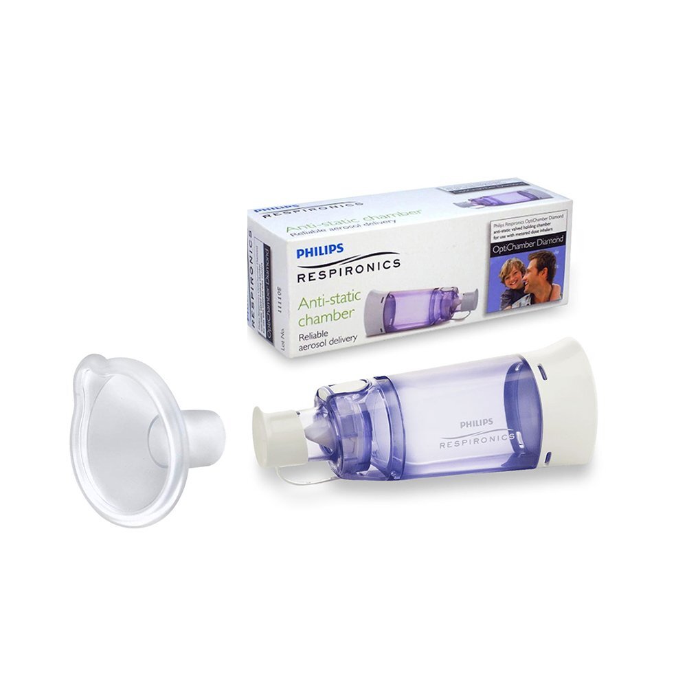 Philips Set Camera de inhalare 0 - 18 luni Respironics Optichamber Diamond cu masca S compatibila