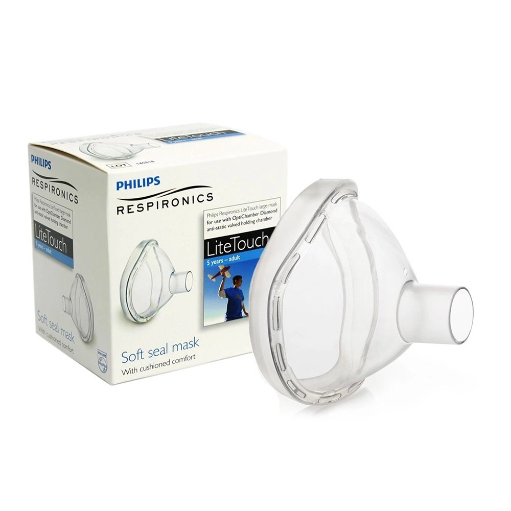 Philips Set camera de inhalare si masca large 5 ani - adulti LiteTouch Respironics