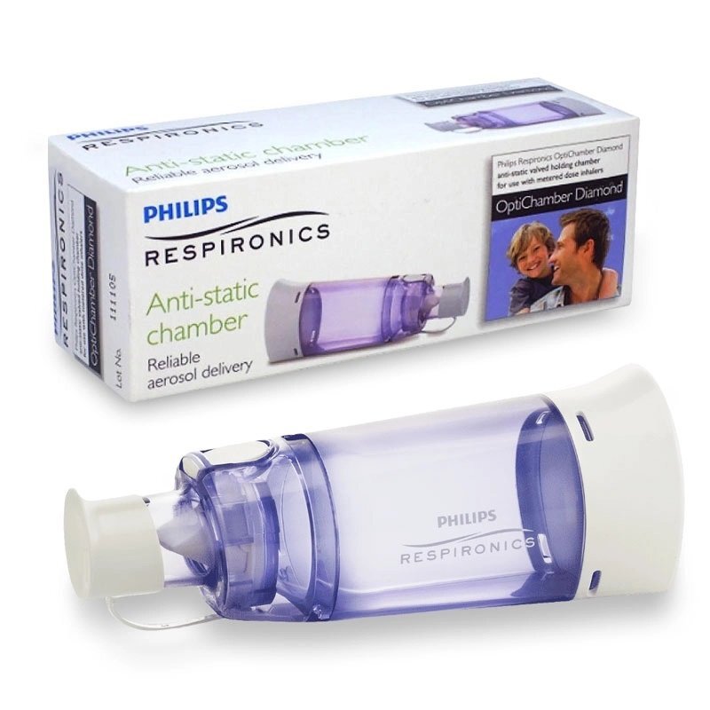 Philips Set camera de inhalare si masca medie 1-5 ani LiteTouch Respironics