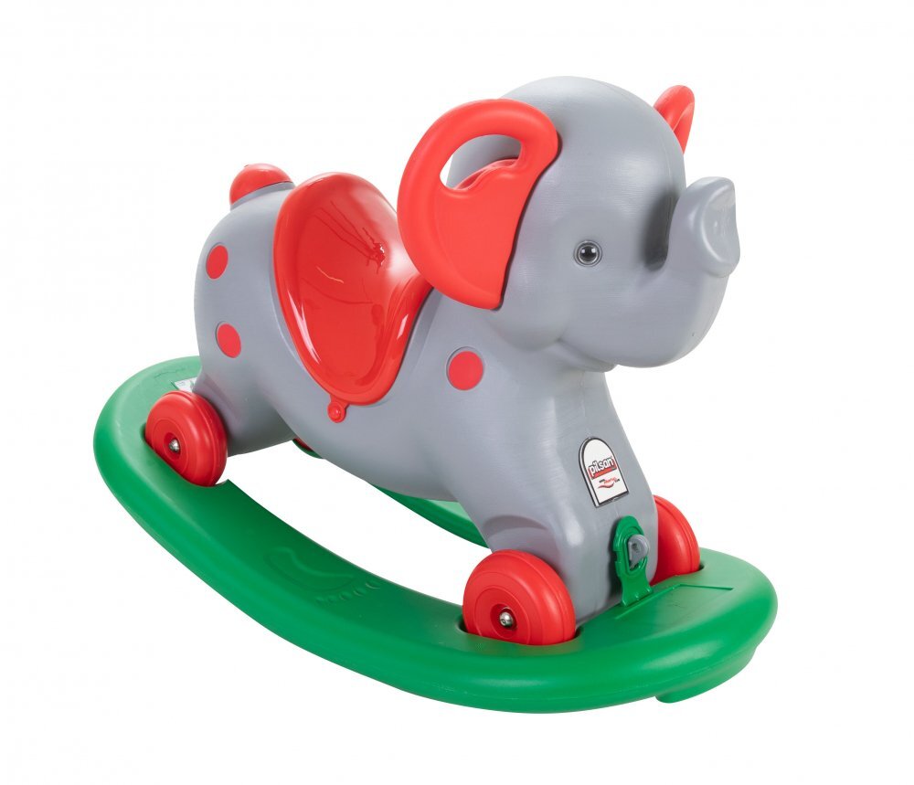 PILSAN Balansoar elefant 2 in 1 cu roti si platforma detasabila Grey