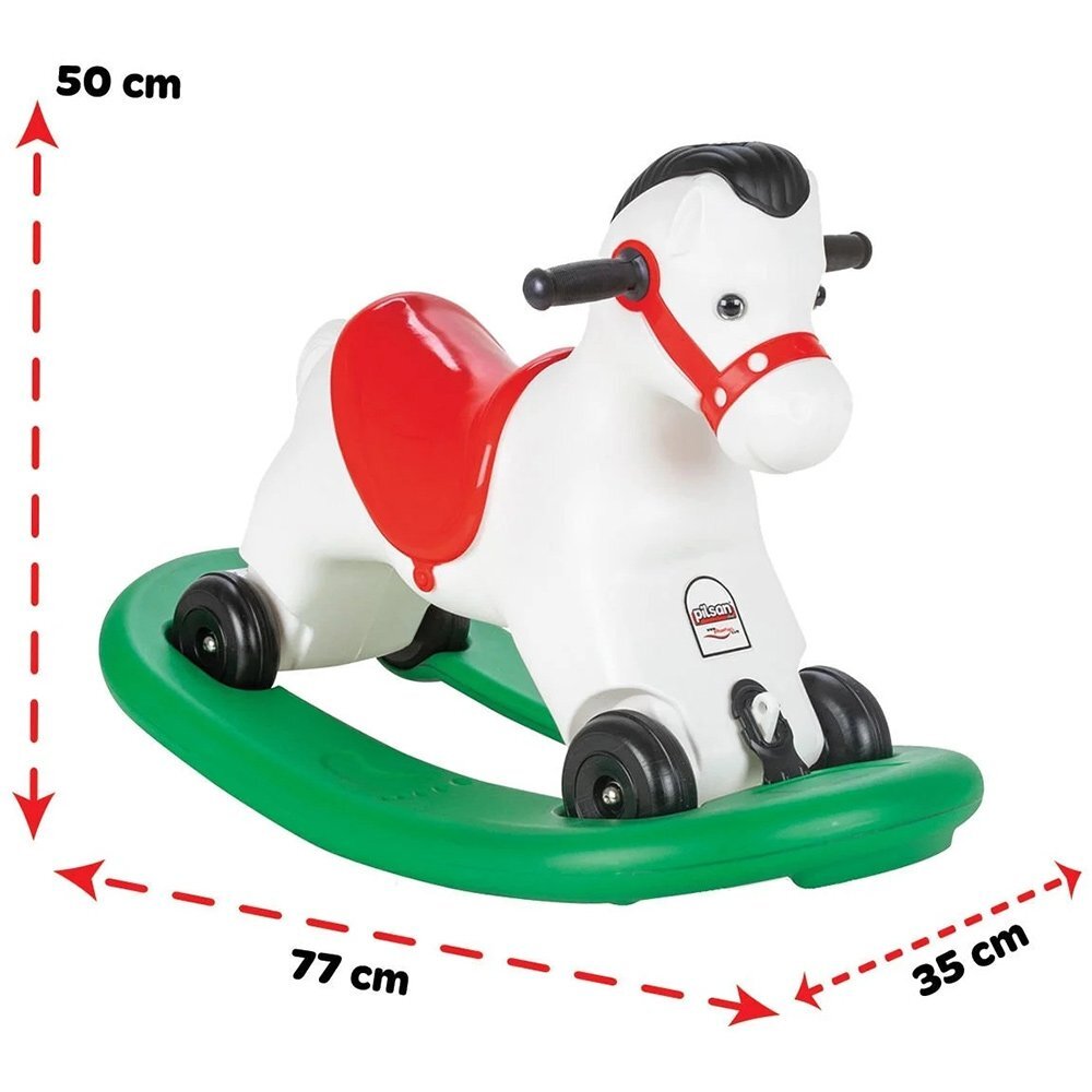 PILSAN Balansoar muzical pentru copii Horse white