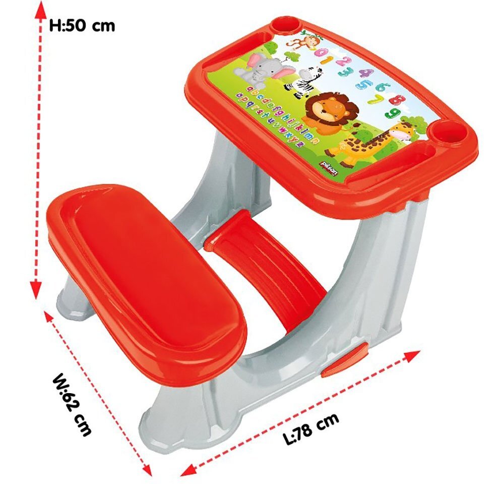 PILSAN Banca scolara Smart red