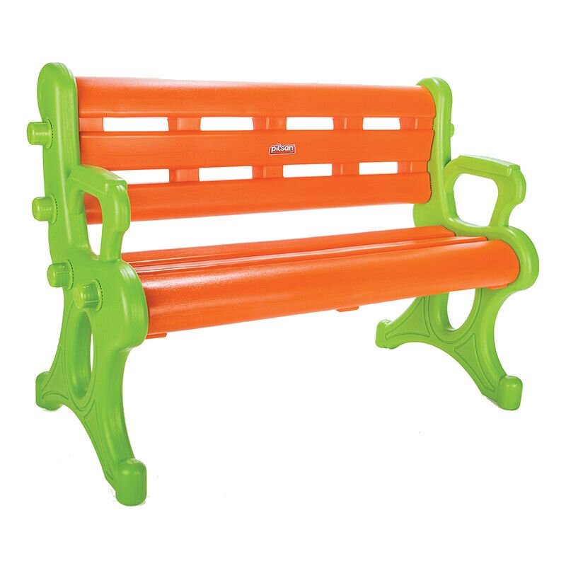 PILSAN Bancuta de gradina pentru copii Bench Redutilizare interiorexteriormargini rotunjitedimensiune 106x50x73 cm