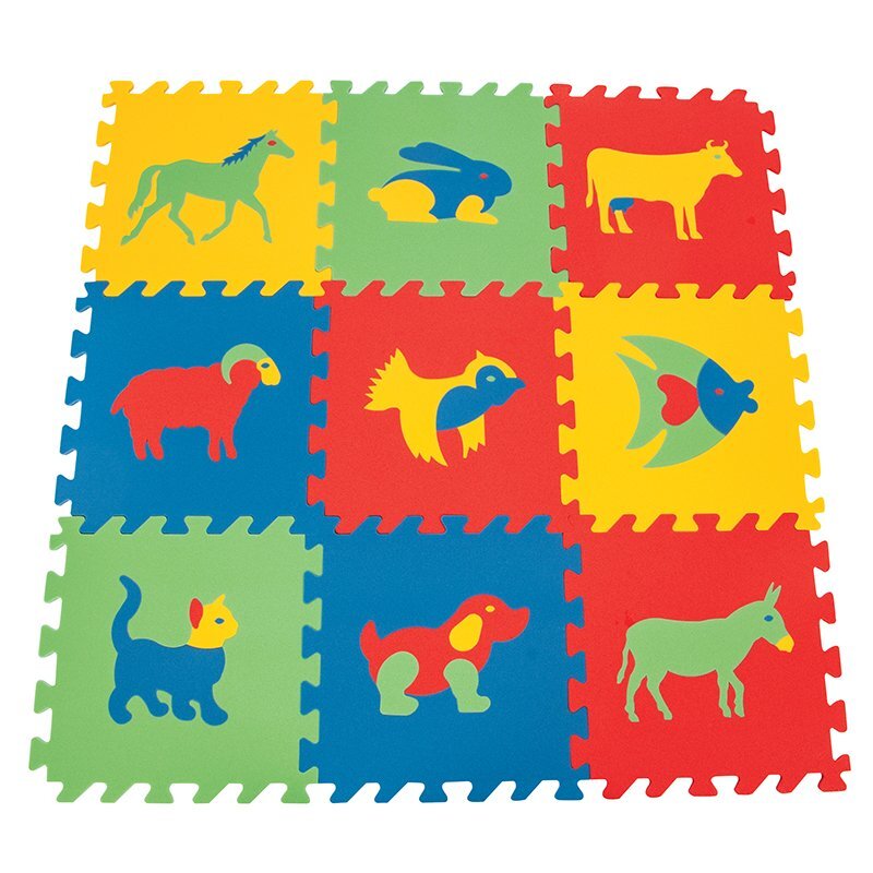 PILSAN Covor puzzle din spuma Animale