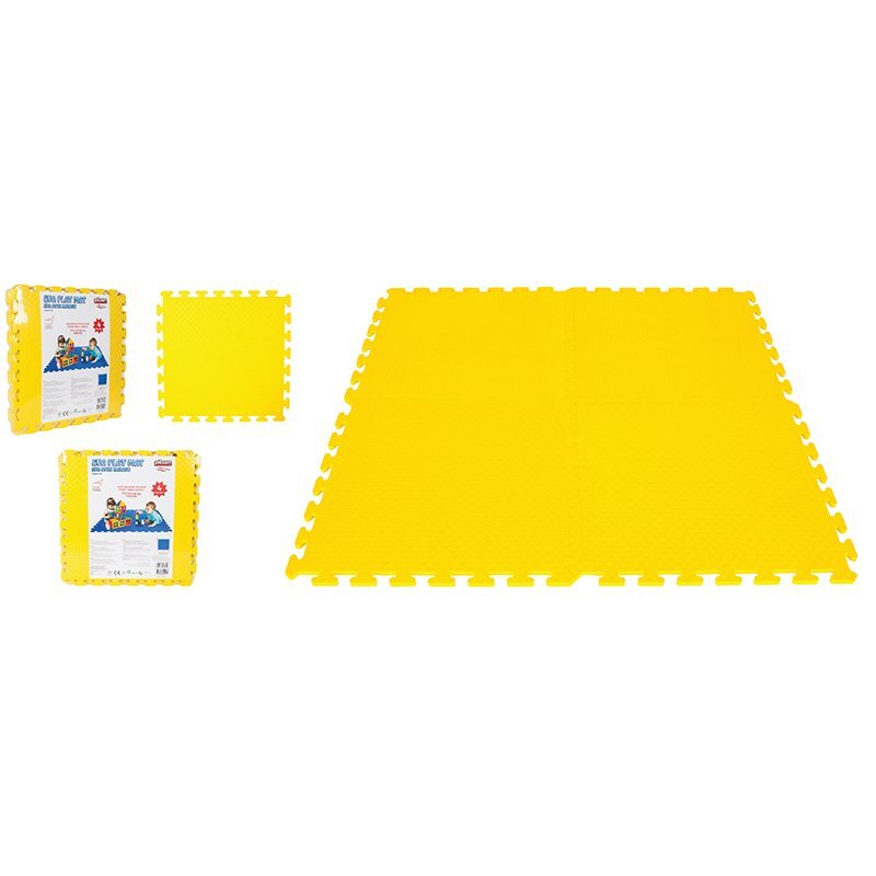 PILSAN Covoras puzzle din spuma EVA Play Mat Galben