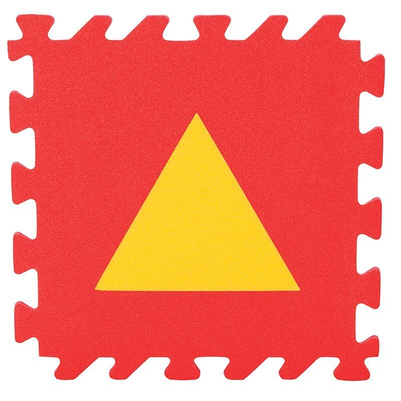 PILSAN Covoras puzzle pentru copii Forme geometrice 9piese 33x33cm din spuma termoizolantaeducativculori luminoase