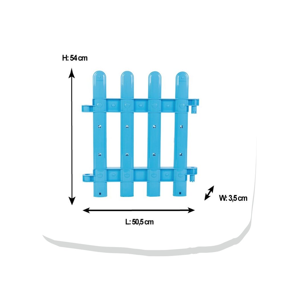 PILSAN Gardulet loc de joaca Multi Fence cu 8 panouri