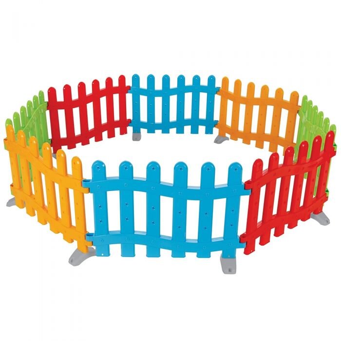 PILSAN Gardulet loc de joaca pentru copii Handy Fence cu 8 elemente utilizare interiorexterior