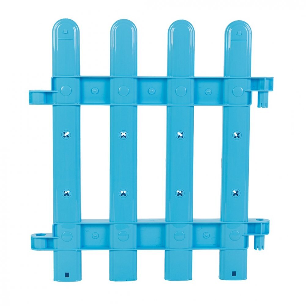 PILSAN Gardulet loc de joaca pentru copii Multi Fence Multicolor cu 10 elementemargini netede si rotunjite pliabil dimensiune element 50.5x54 cm