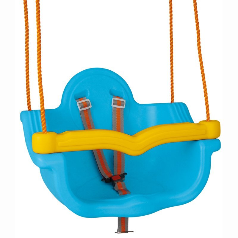PILSAN Leagan pentru copii Jumbo Swing Blue cu centura de siguranta si bara detasabilafranghie reglabilacapacitate maxima incarcare 150 kg
