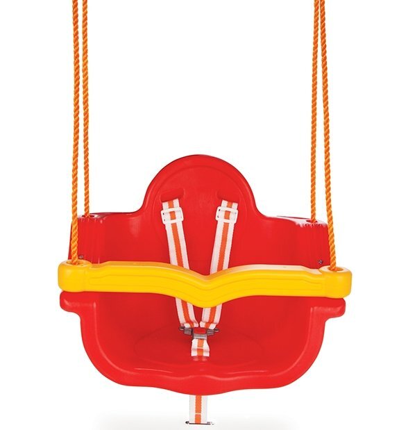 PILSAN Leagan pentru copii Jumbo Swing Red cu centura de siguranta si bara detasabilafranghie reglabilacapacitate maxima incarcare 150 kg