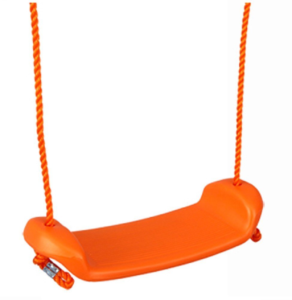 PILSAN Leagan suspendat pentru copii Orange sezut plastic rezistent corzi reglabile cu carabine metalice sarcina 35 kg